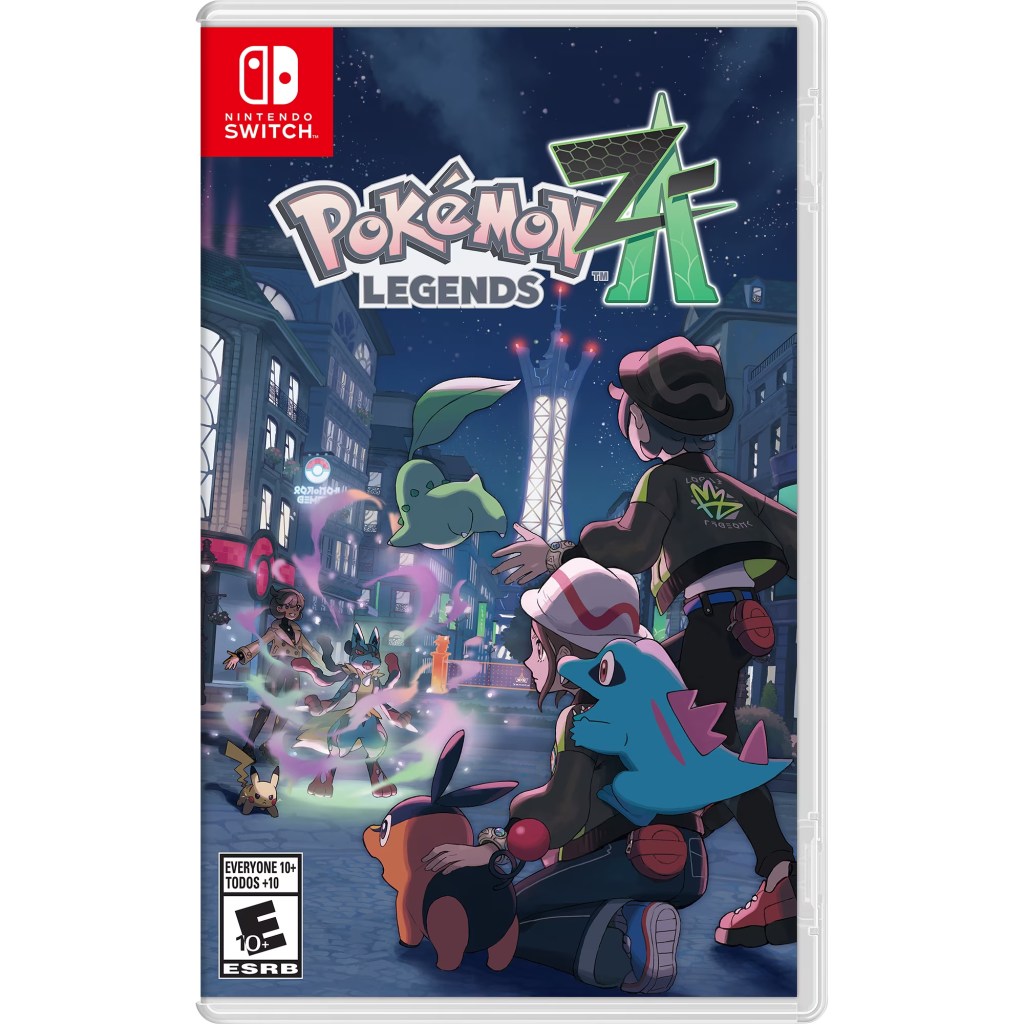 Cover image of the Switch Pokémon Z-A. 